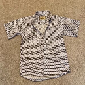 Wrangler Boys Large Button Down Shirt